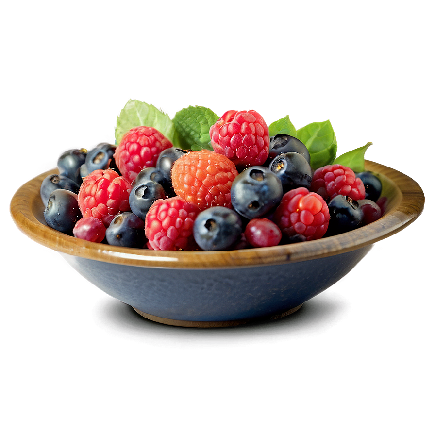 Berry Delicious Fruit Bowl Png Fka