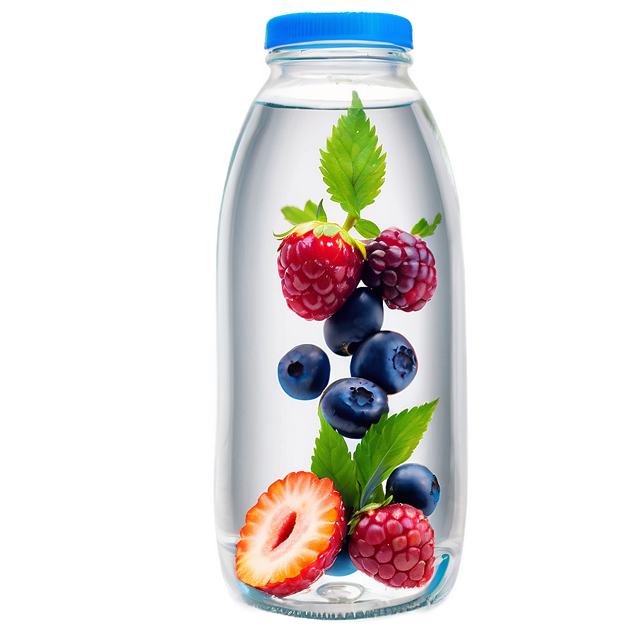 Berry Infused Water Png 25