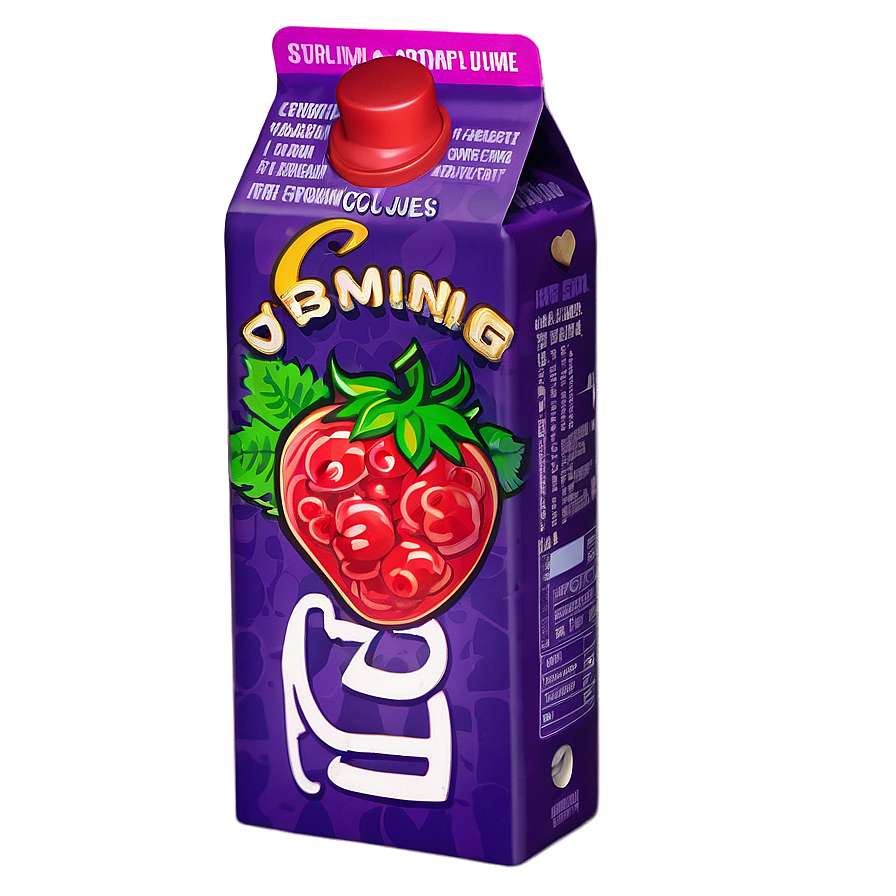 Berry Juice Box Png 06132024