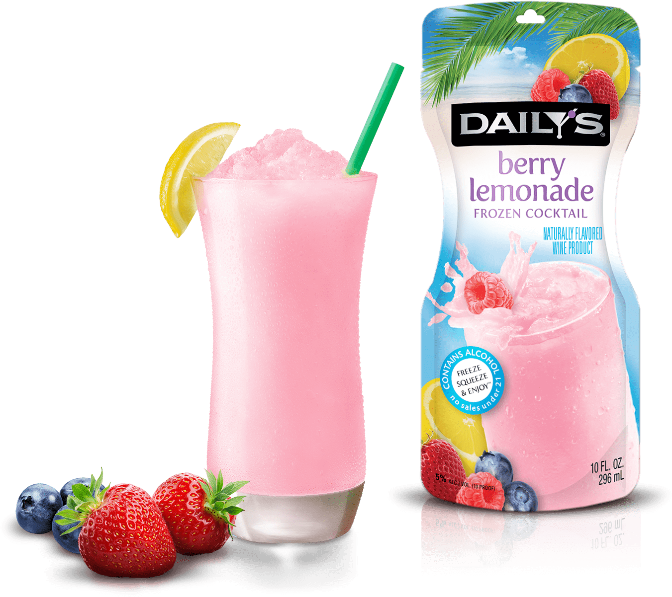 Berry Lemonade Frozen Cocktail Packaging