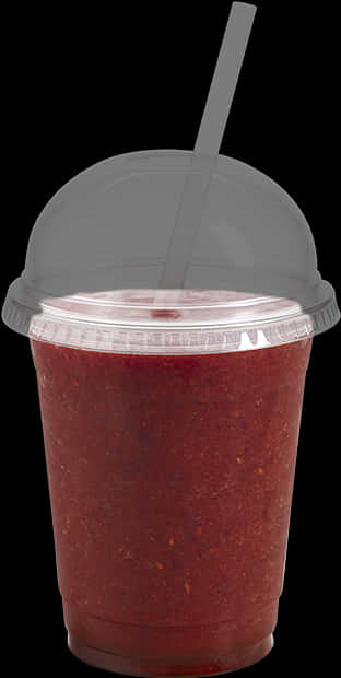 Berry Smoothie Plastic Cup