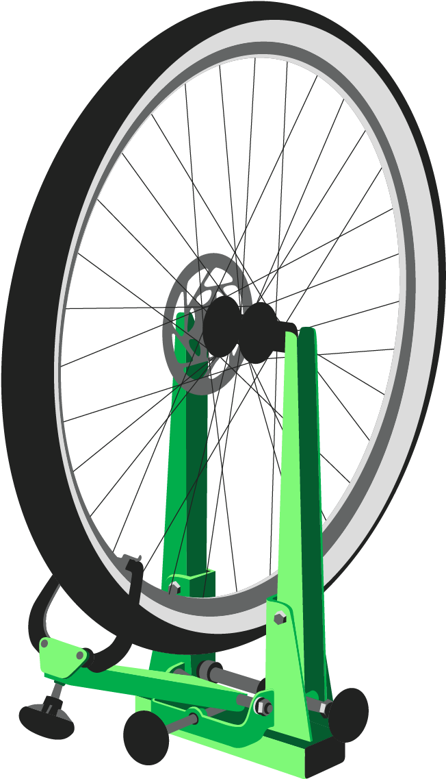 Bicycle Wheel Truing Stand