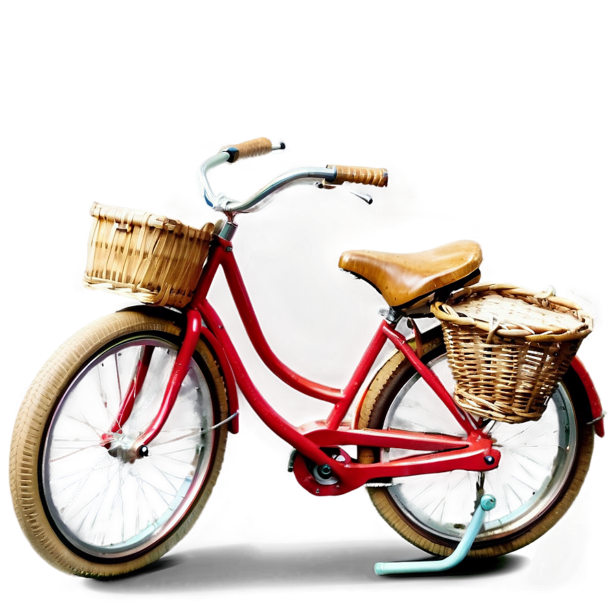 Bicycle With Basket Png 05212024