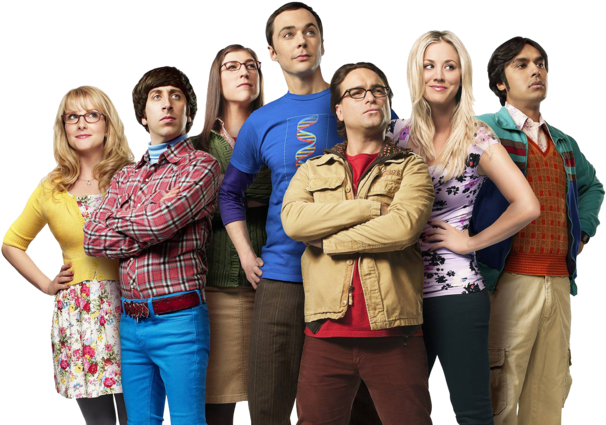 Big Bang Theory Cast Pose