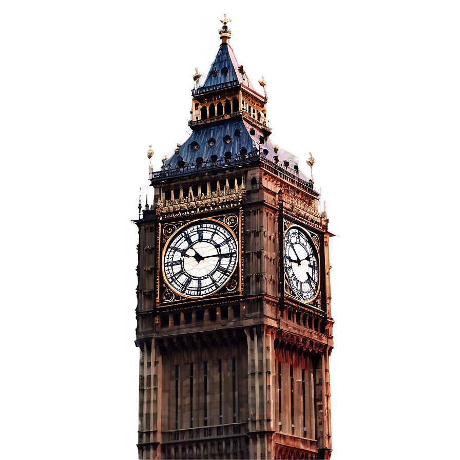 Big Ben Evening Skyline Png Bnt33