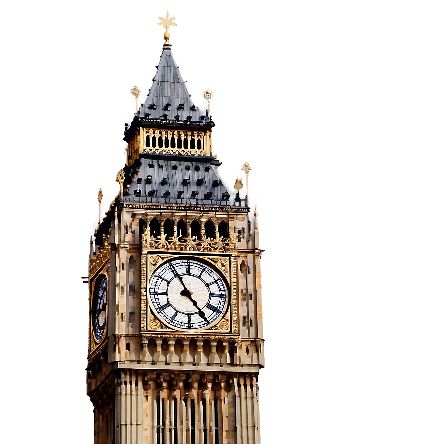 Big Ben Under Construction Png Mfp63