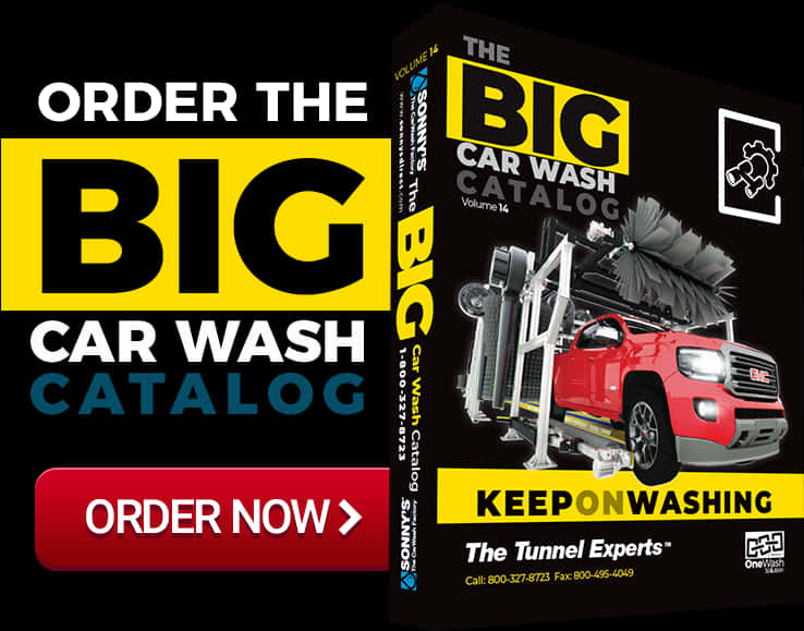 Big Car Wash Catalog Advertisement