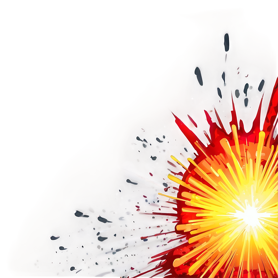 Big Cartoon Explosion Png 06212024