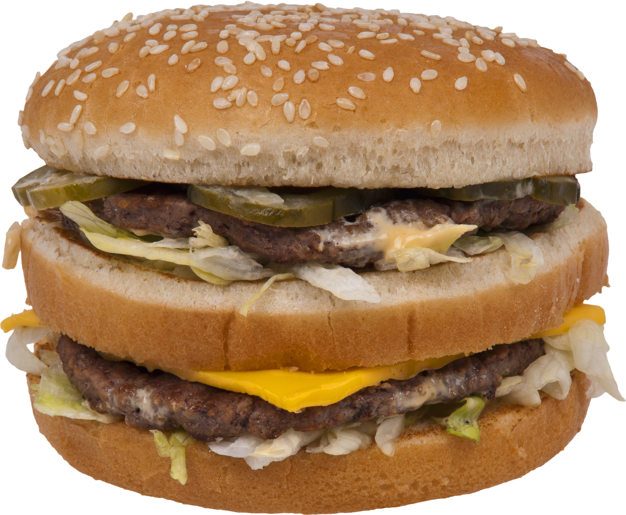 Big Mac Burger Isolated