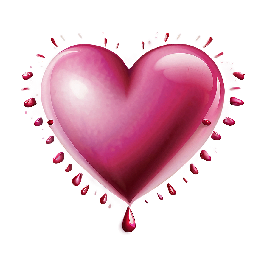 Big Pink Heart Emoji Png Qxs