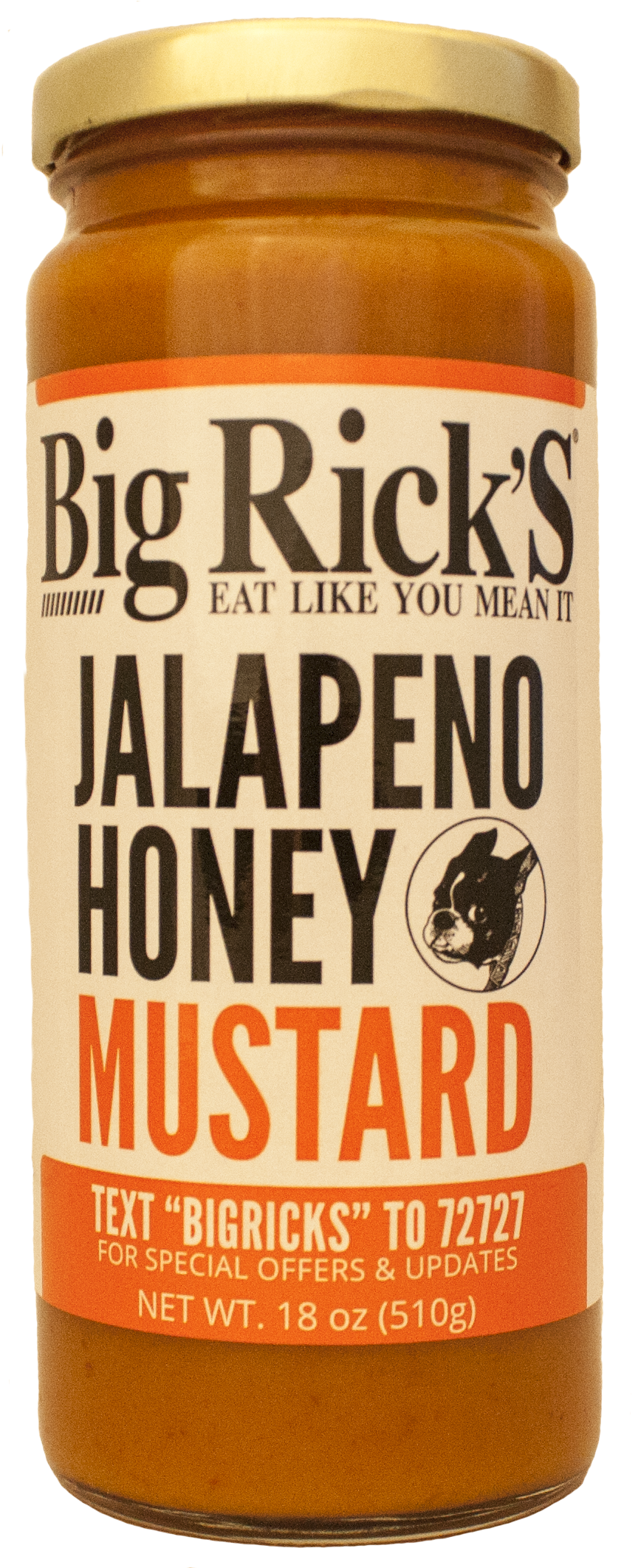 Big Ricks Jalapeno Honey Mustard Jar