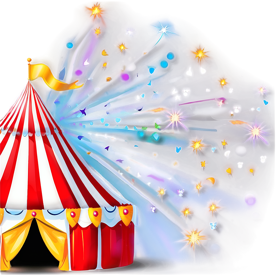 Big Top Circus Tent Art Png 17