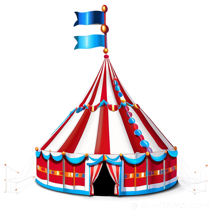 Big Top Circus Tent Art Png Dfe