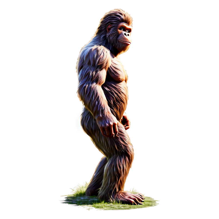 Bigfoot Crossing Sign Png Tmy38