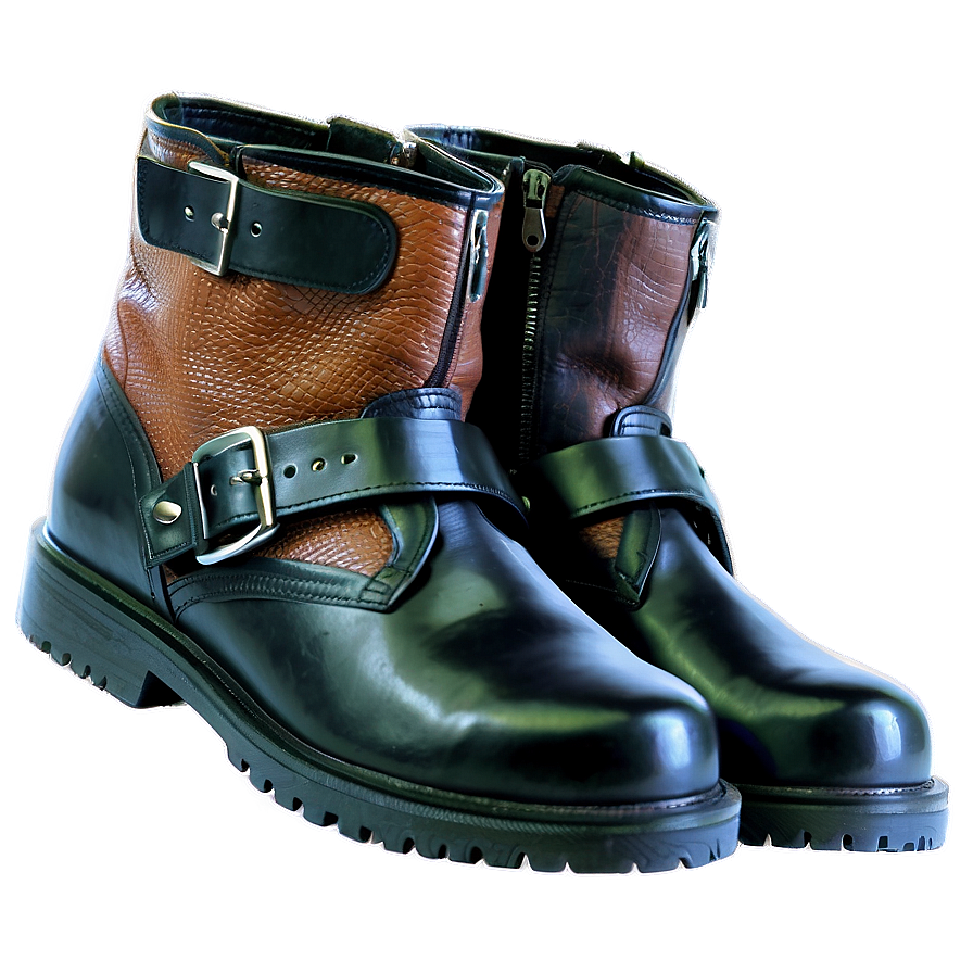 Biker Boots Png Bky