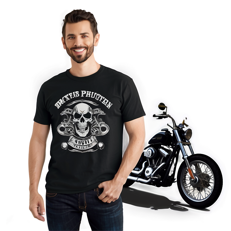 Biker Shirt Design Png Oof66