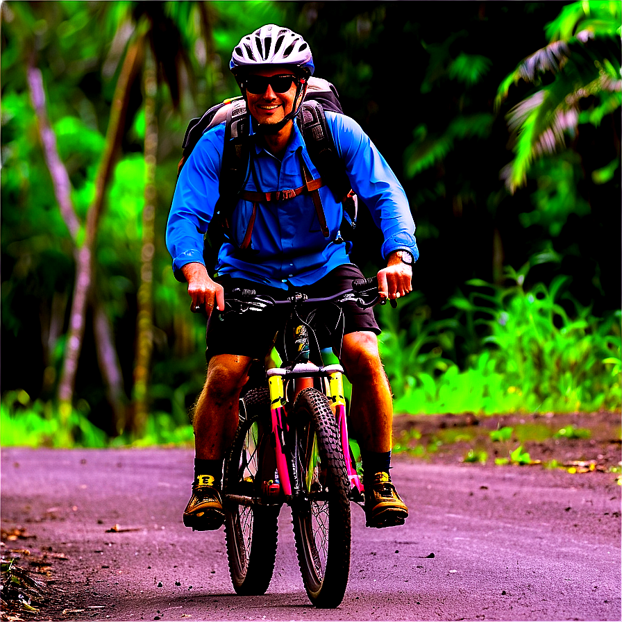 Biking In National Parks Png Lon