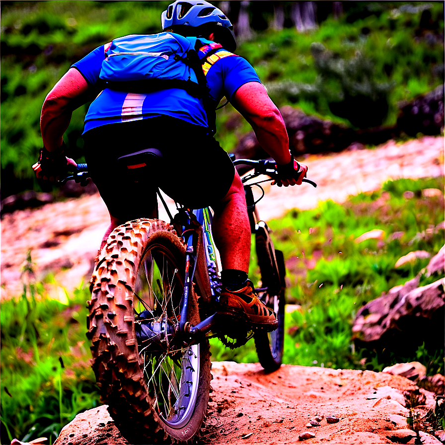 Biking On Rocky Trails Png 06282024