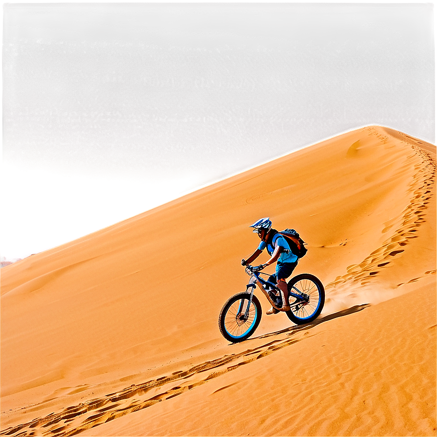 Biking On Sand Dunes Png Uwo20