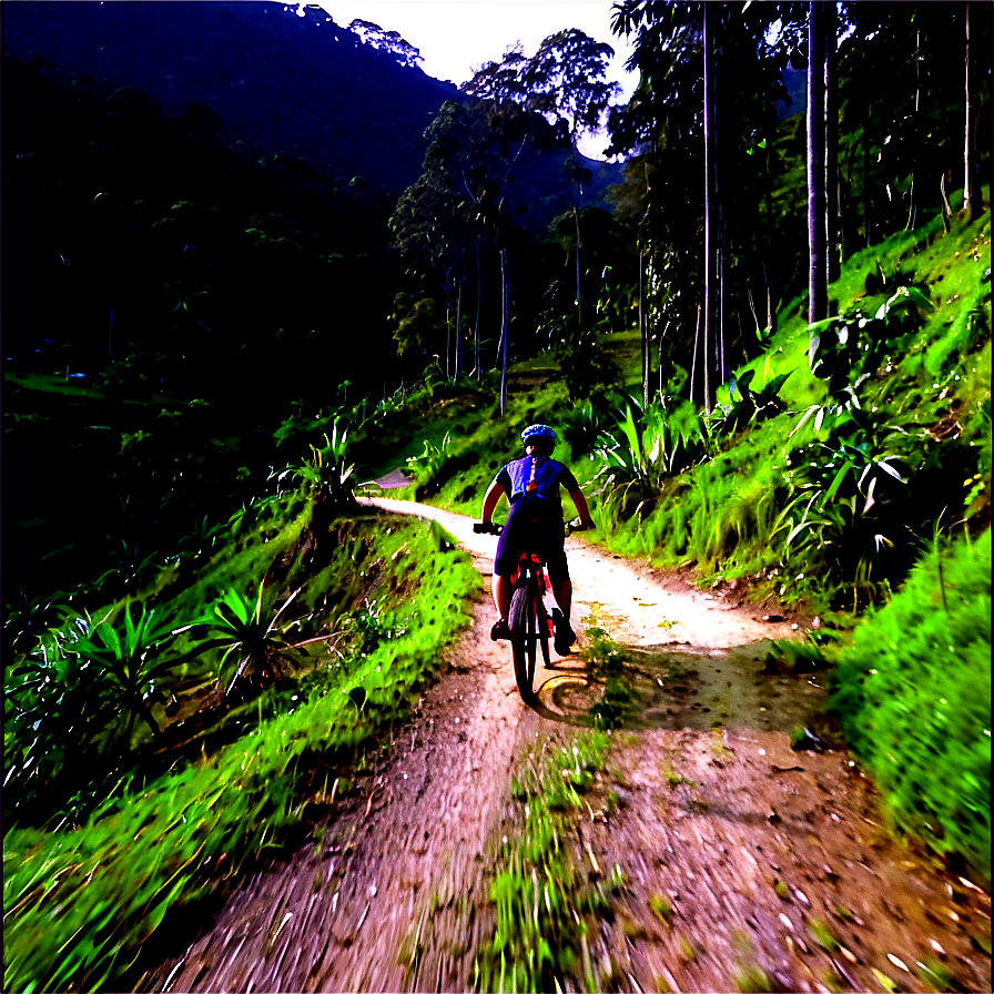 Biking Through Forests Png Bvd