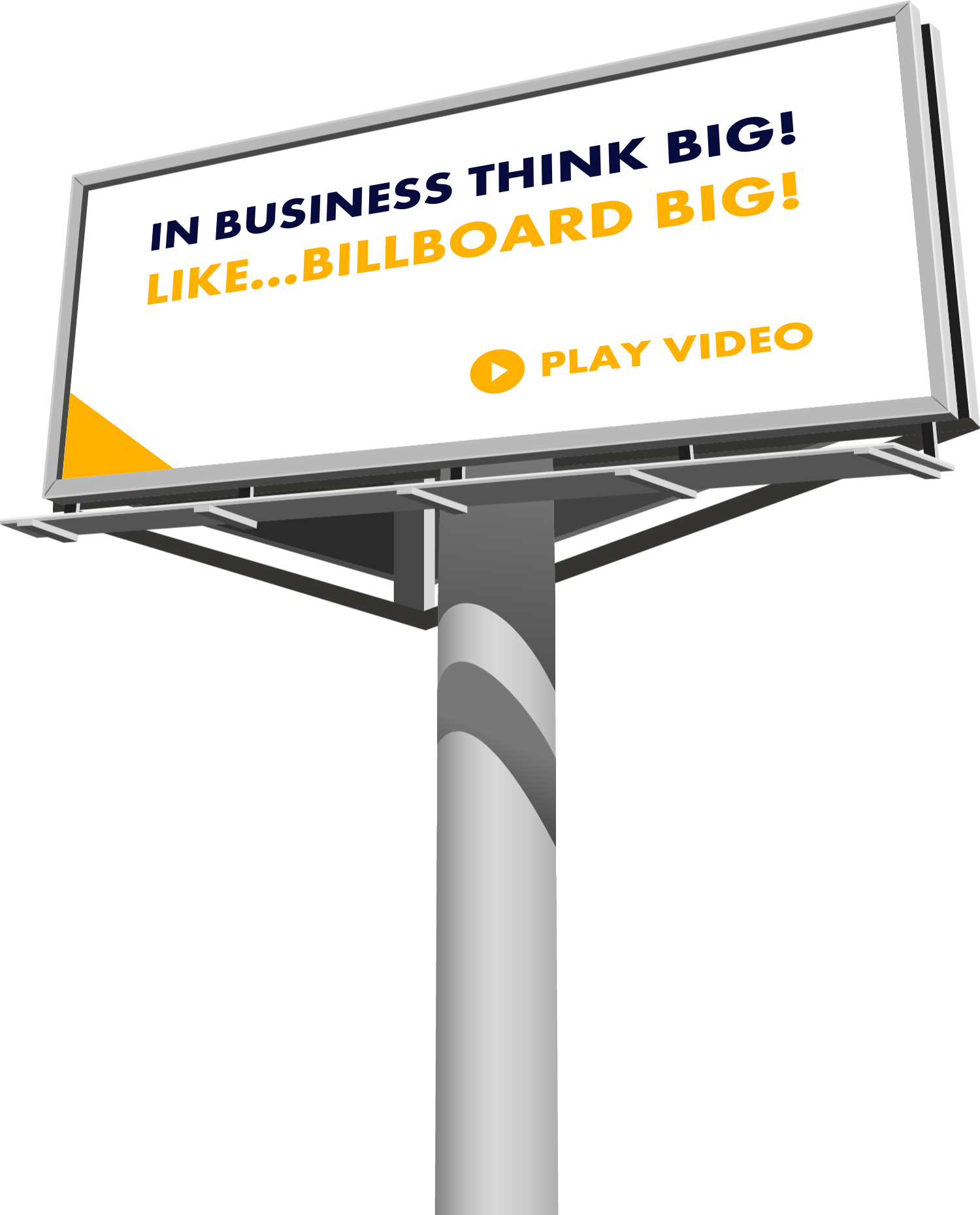 Billboard Business Motivation Concept