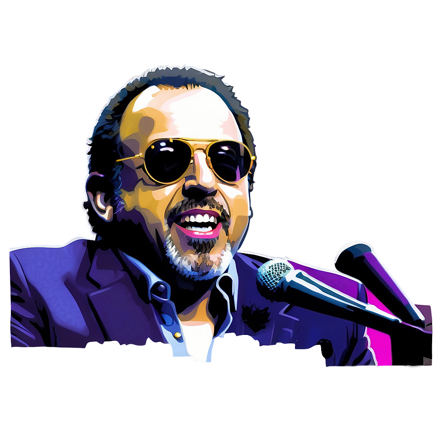 Billy Joel Pop Art Png Uql37