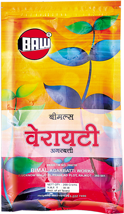 Bimal Agarbatti Incense Sticks Packaging