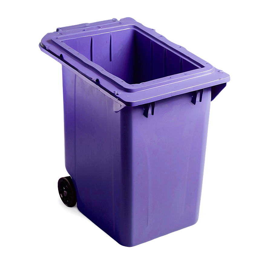 Bin With Lid Purple Png Abu