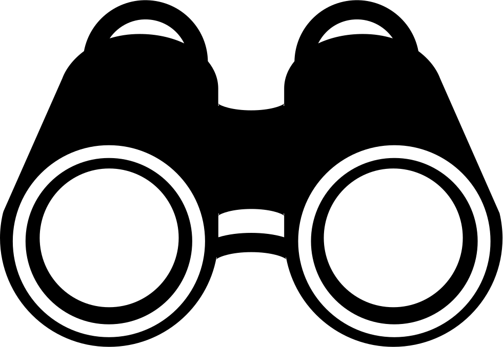 Binoculars Icon Outline