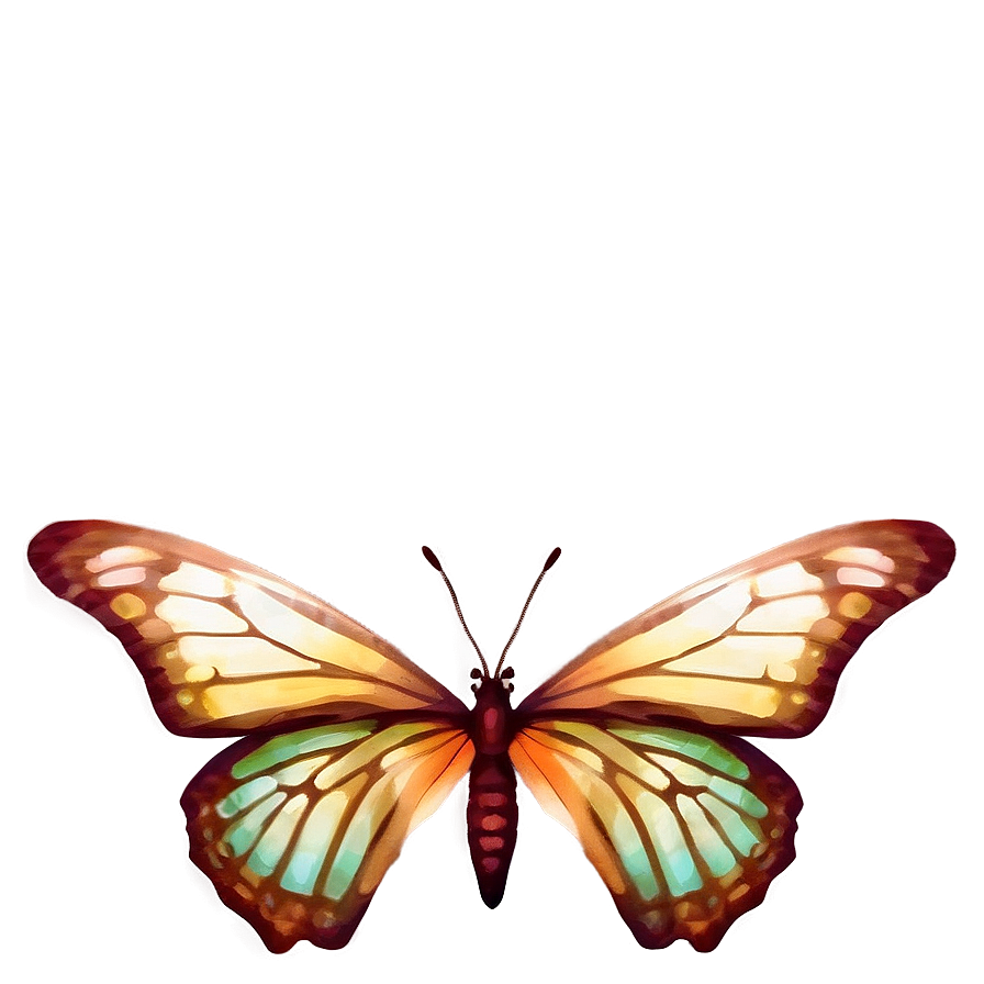 Bio-luminescent Butterfly Png Yoo