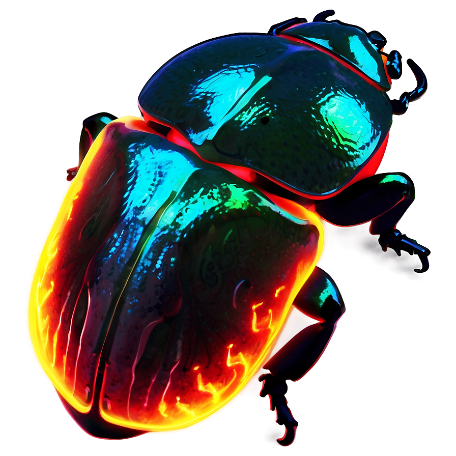 Bioluminescent Beetle Glow Png 64