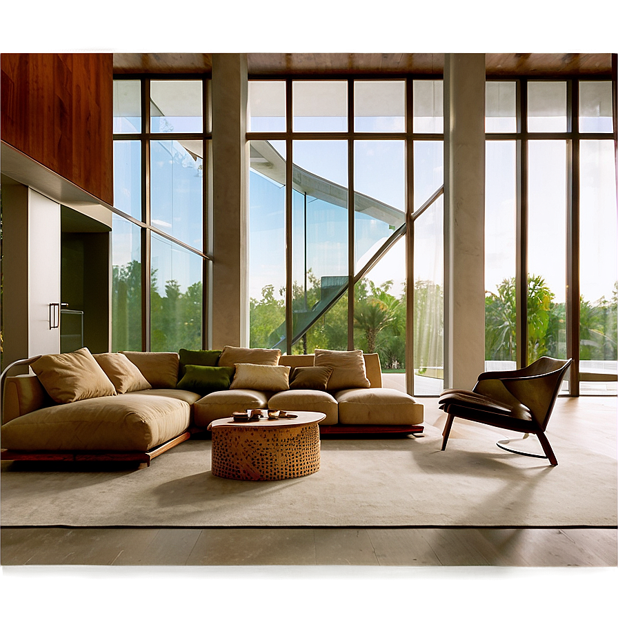 Biophilic Living Room Design Png 34