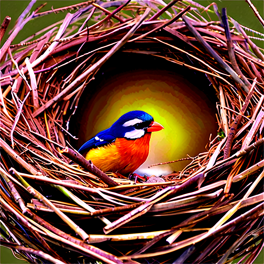 Bird Nest Top View Png Ydd