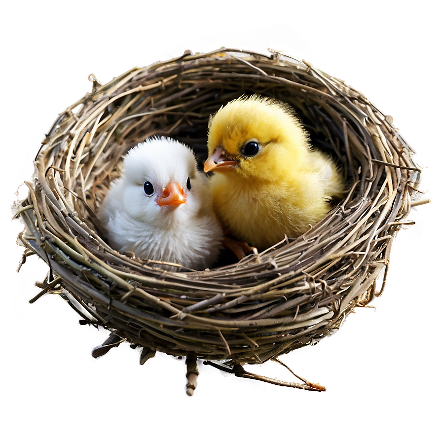 Bird Nest With Baby Bird Png Drm81