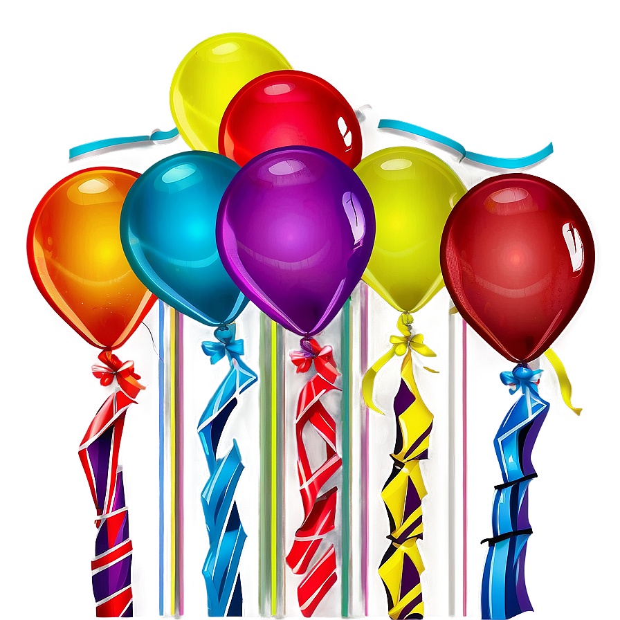 Birthday Balloon Bundle Png 97