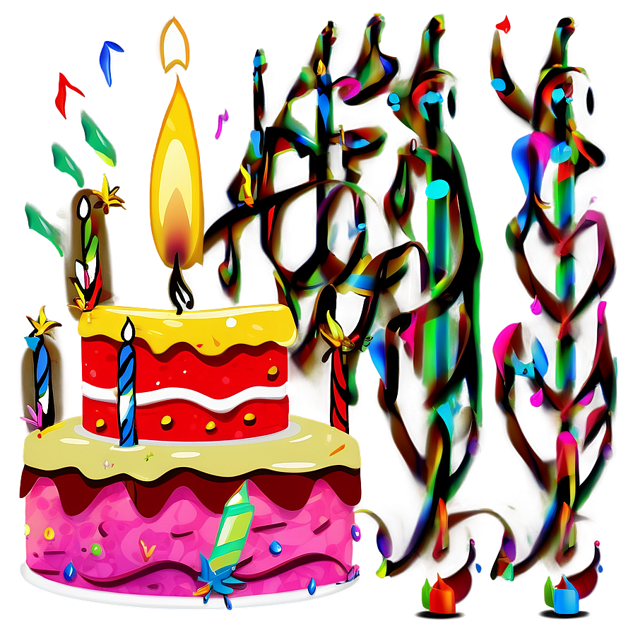 Birthday Cake Candle Png 05242024