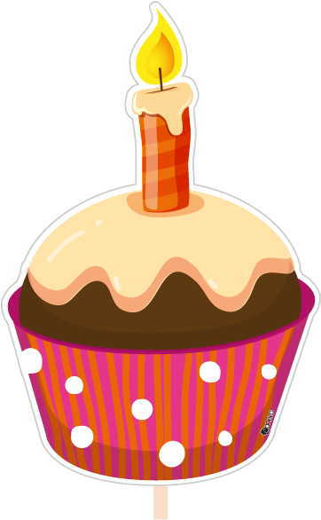 Birthday Cupcake Candle Celebration