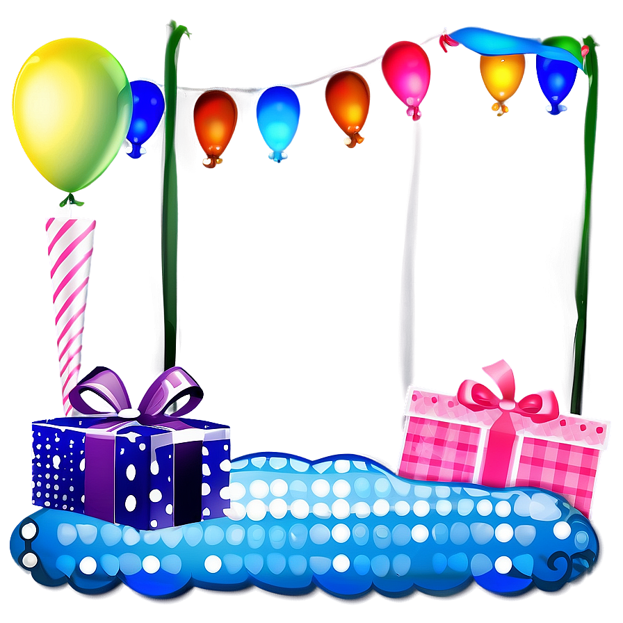 Birthday Frame Png Bhb67