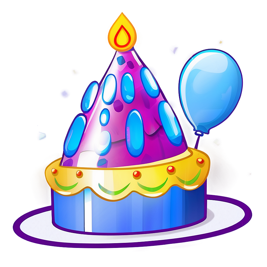 Birthday Hat Icon Png Hkr81