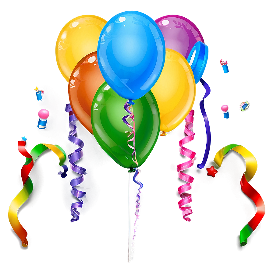 Birthday Helium Balloon Png Nfg