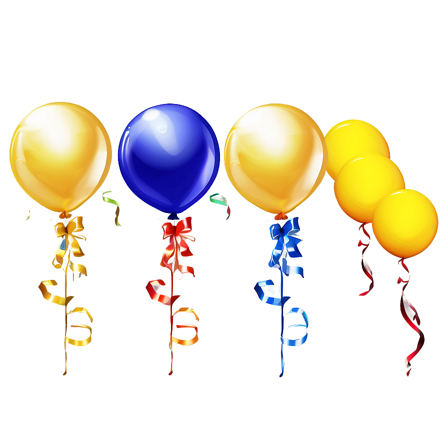 Birthday Helium Balloon Png Qyy29