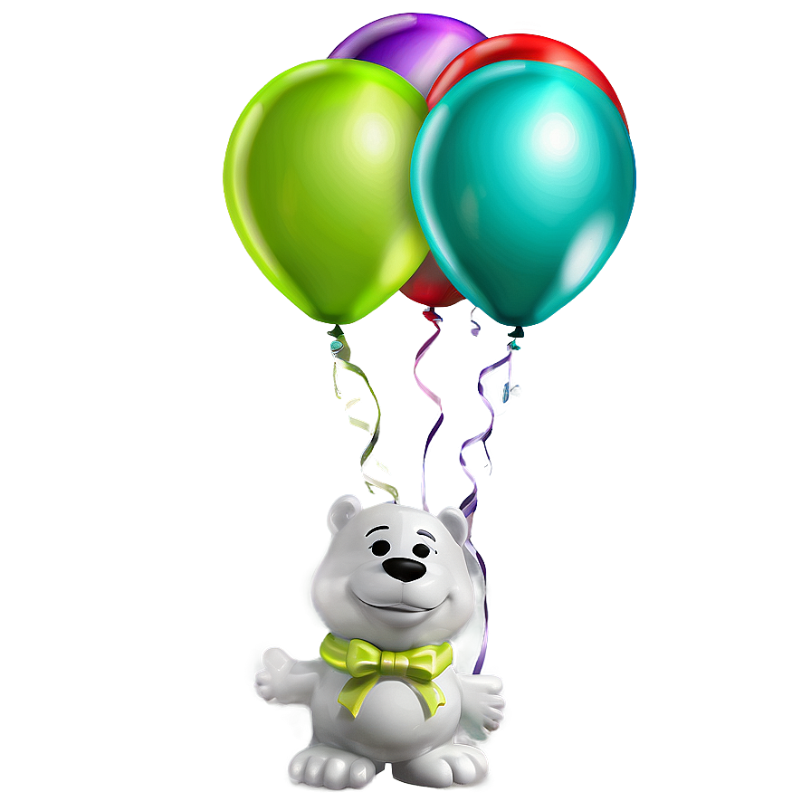 Birthday Party Balloon Png Cek