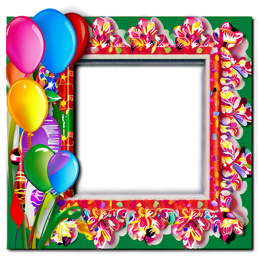 Birthday Photo Frame Png Ybw21