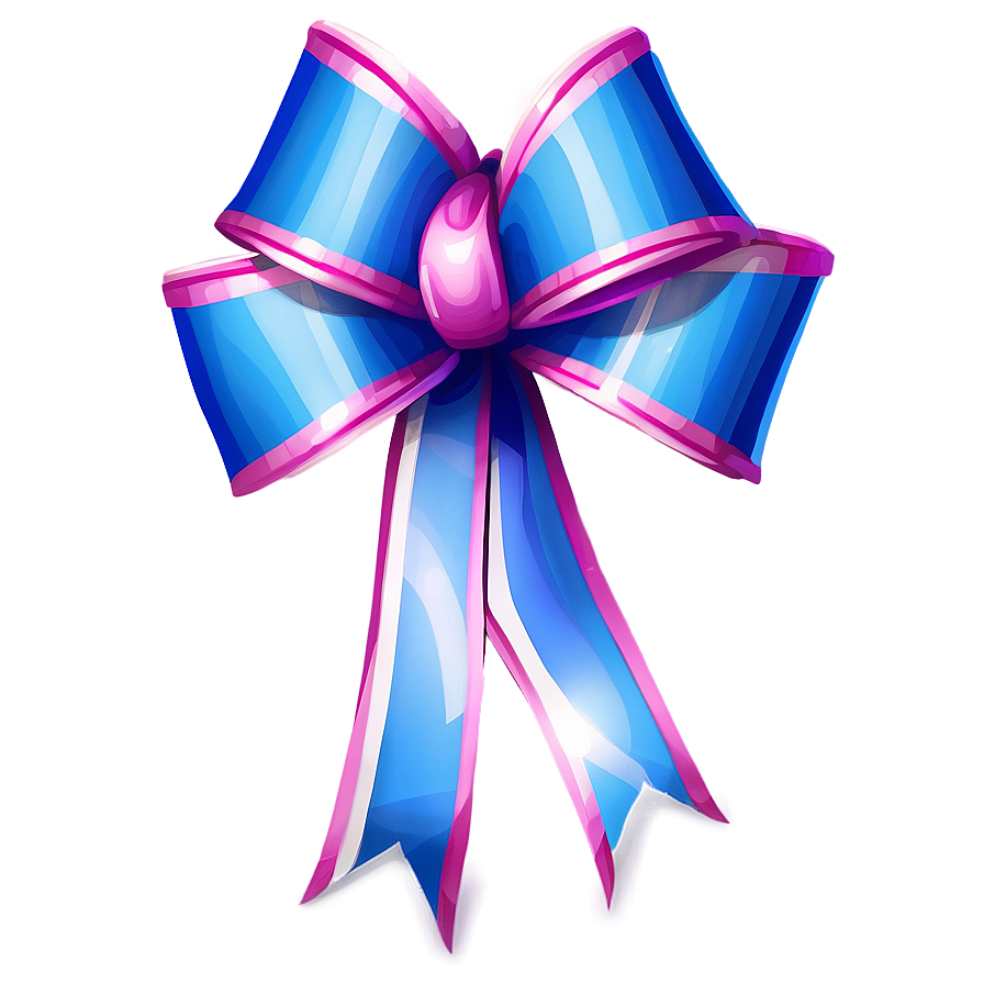 Birthday Present Bow Png 05042024