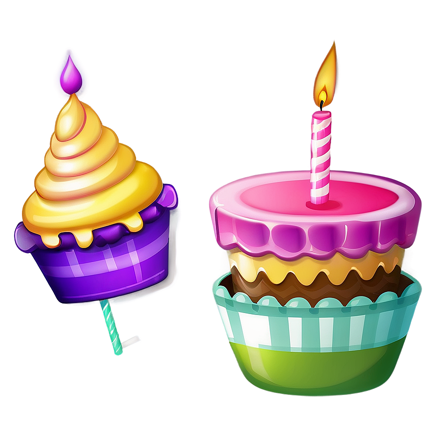 Birthday Sweets Emoji Png 62