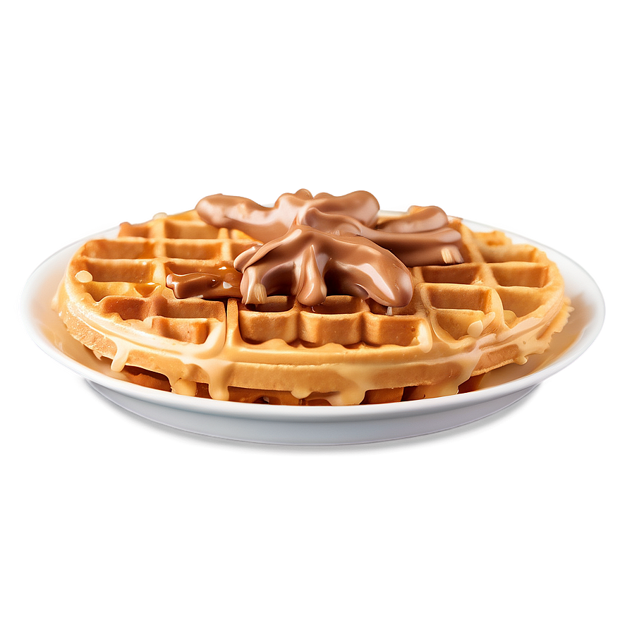 Biscoff Spread Waffle Png Gud