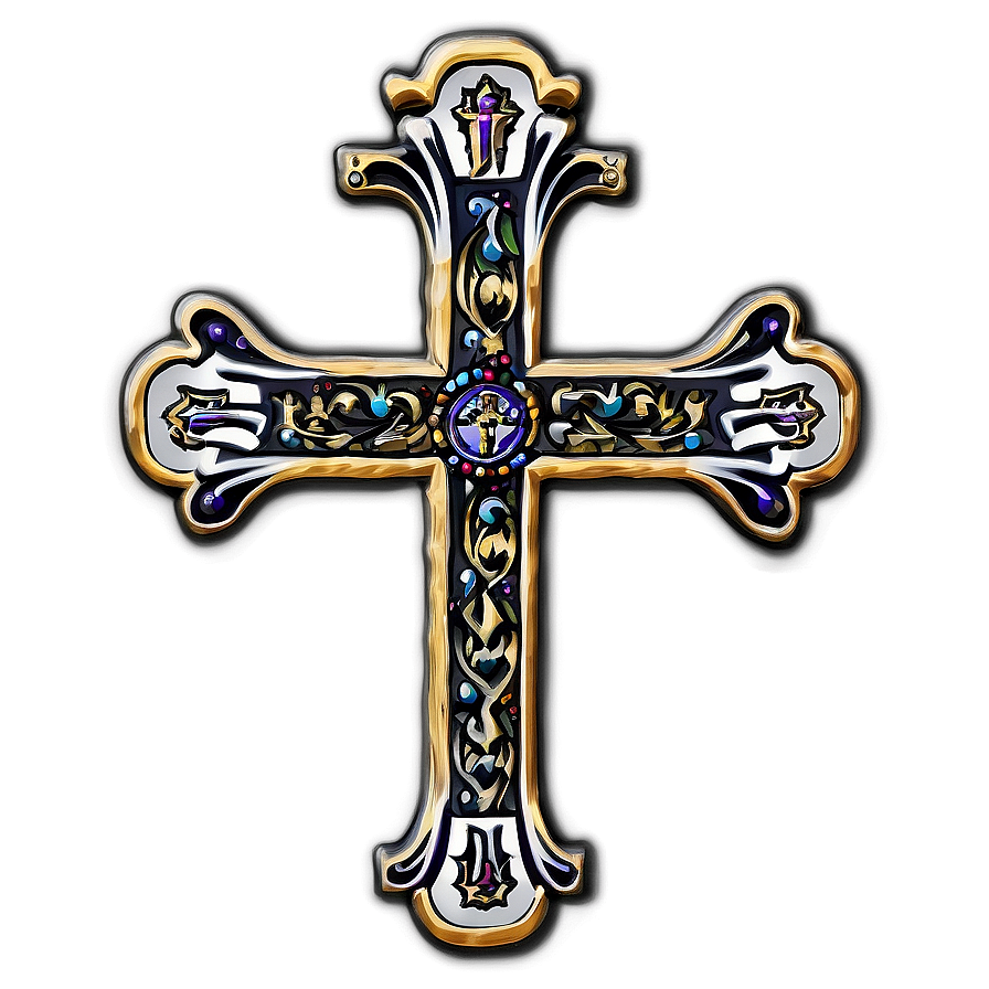 Bishop With Cross Emblem Png Xty63