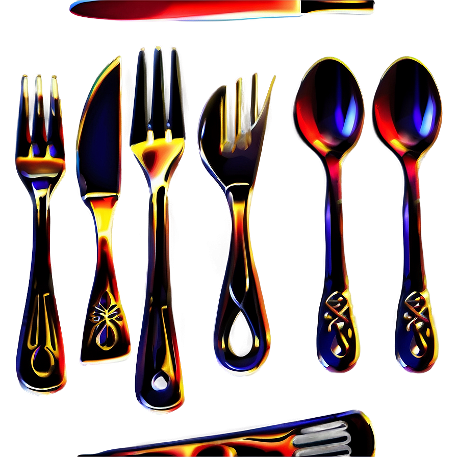 Bistro Style Utensils Png Spm