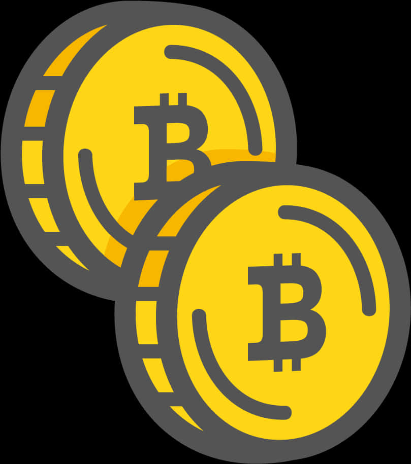 Bitcoin Coins Graphic