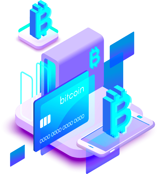 Bitcoin Digital Payment Illustration